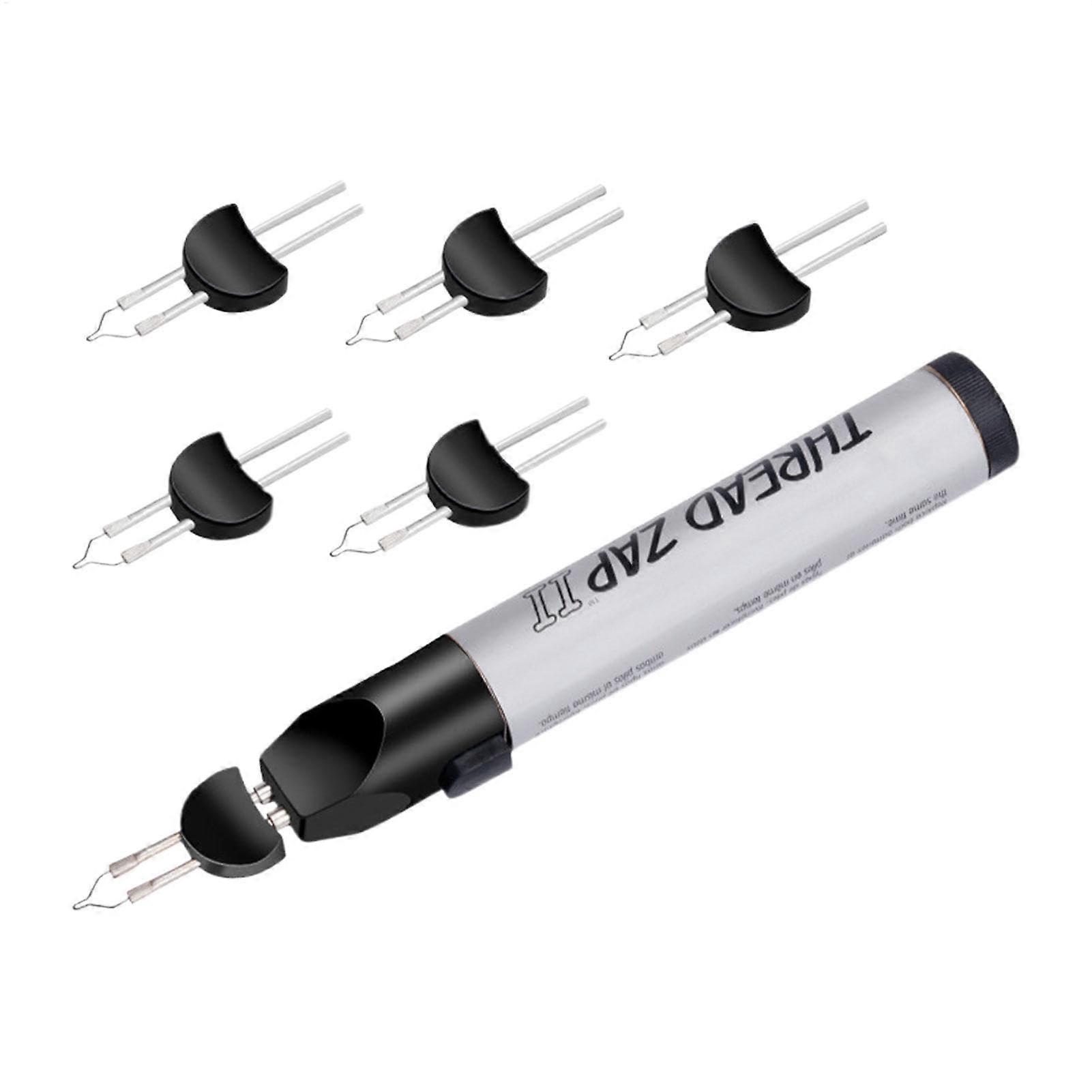 Electric Heating Pen For Leather Craft, Adjustable Temperature, Ergonomic Handle, 13 X 2 X 2 Cm