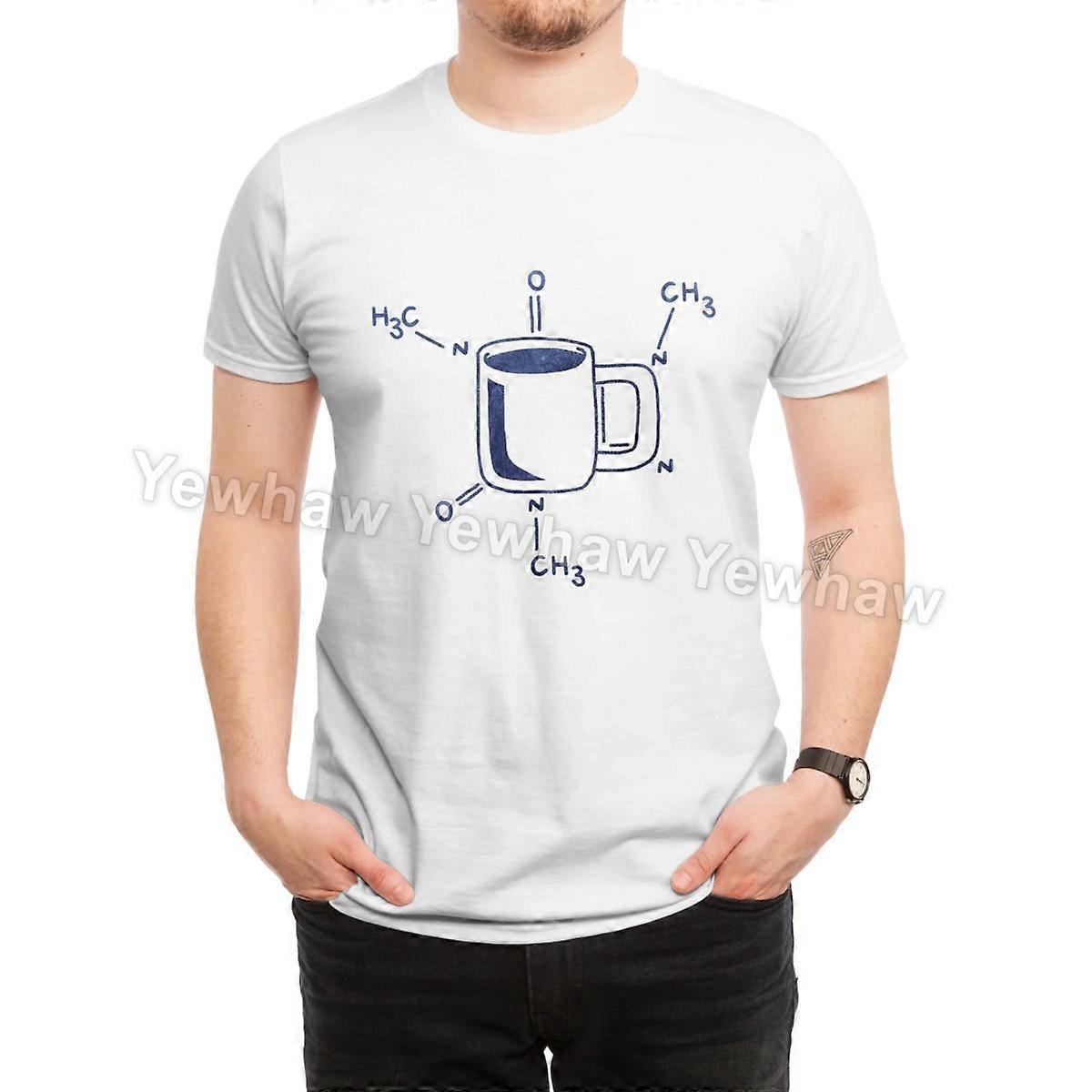Structure of Caffeine T-Shirt coffee mug molecular chemistry illustration
