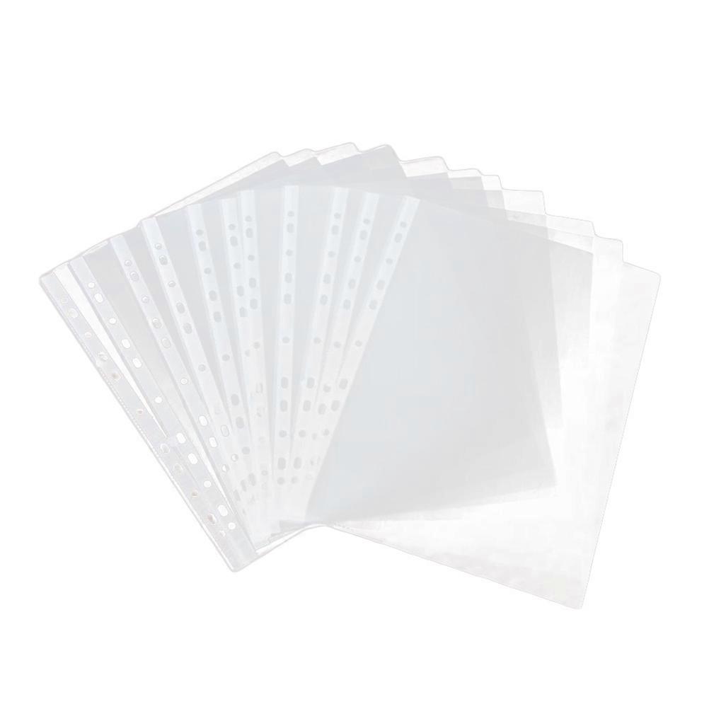 Page Pocket Protectors Clear Design A4 File Sheets Document Organization 200Pack