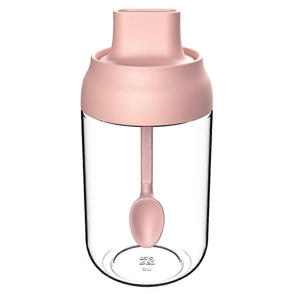 Seasoning Storage Case Glass Seasoning Box With Lid For Kitchen Utensil 14x6.6x6.6cm Modern 1Pc