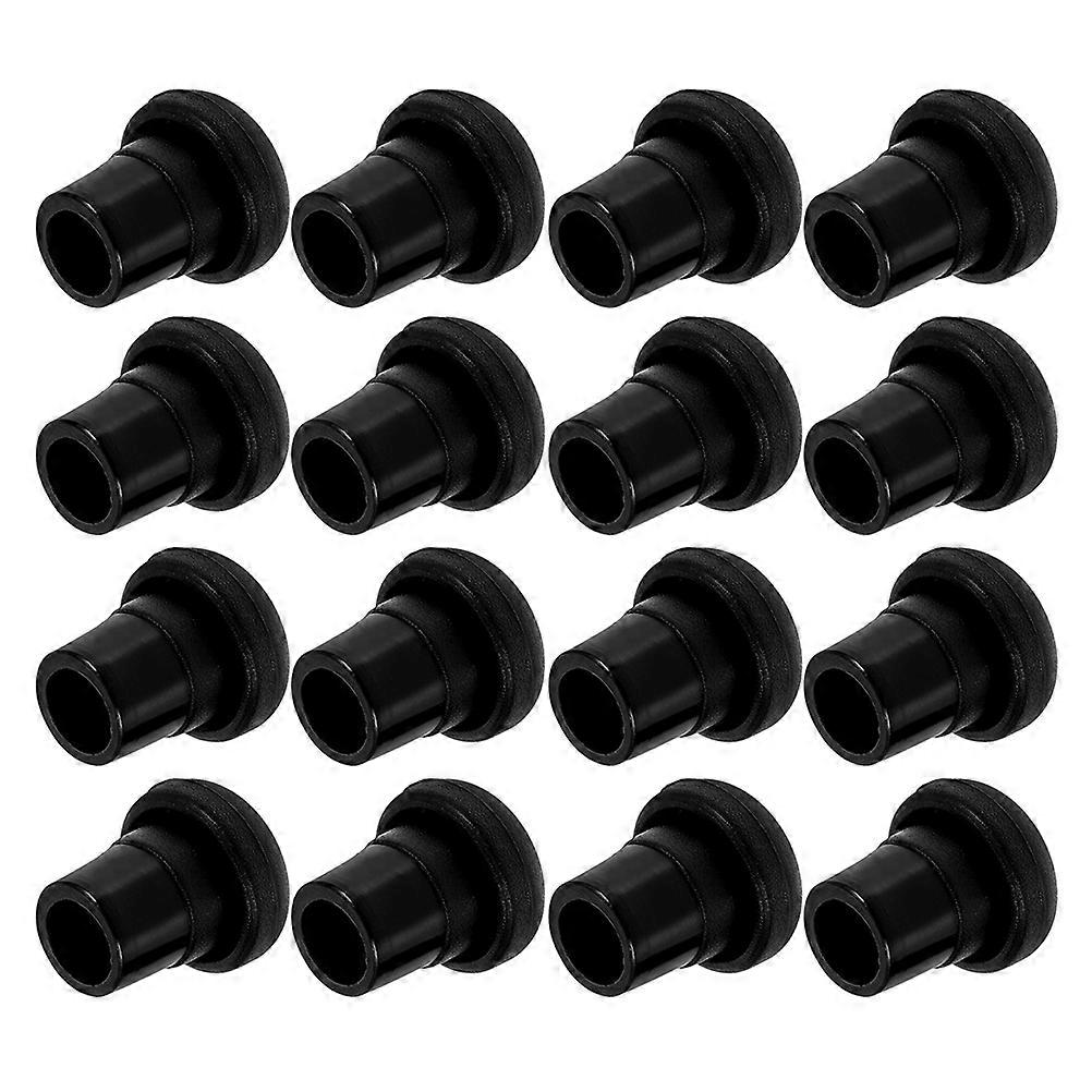 Replacement Foosball End Caps Protective Barrier Desktop Soccer Game Caps 1.70X1.50X1.50cm Plastic 20Pcs