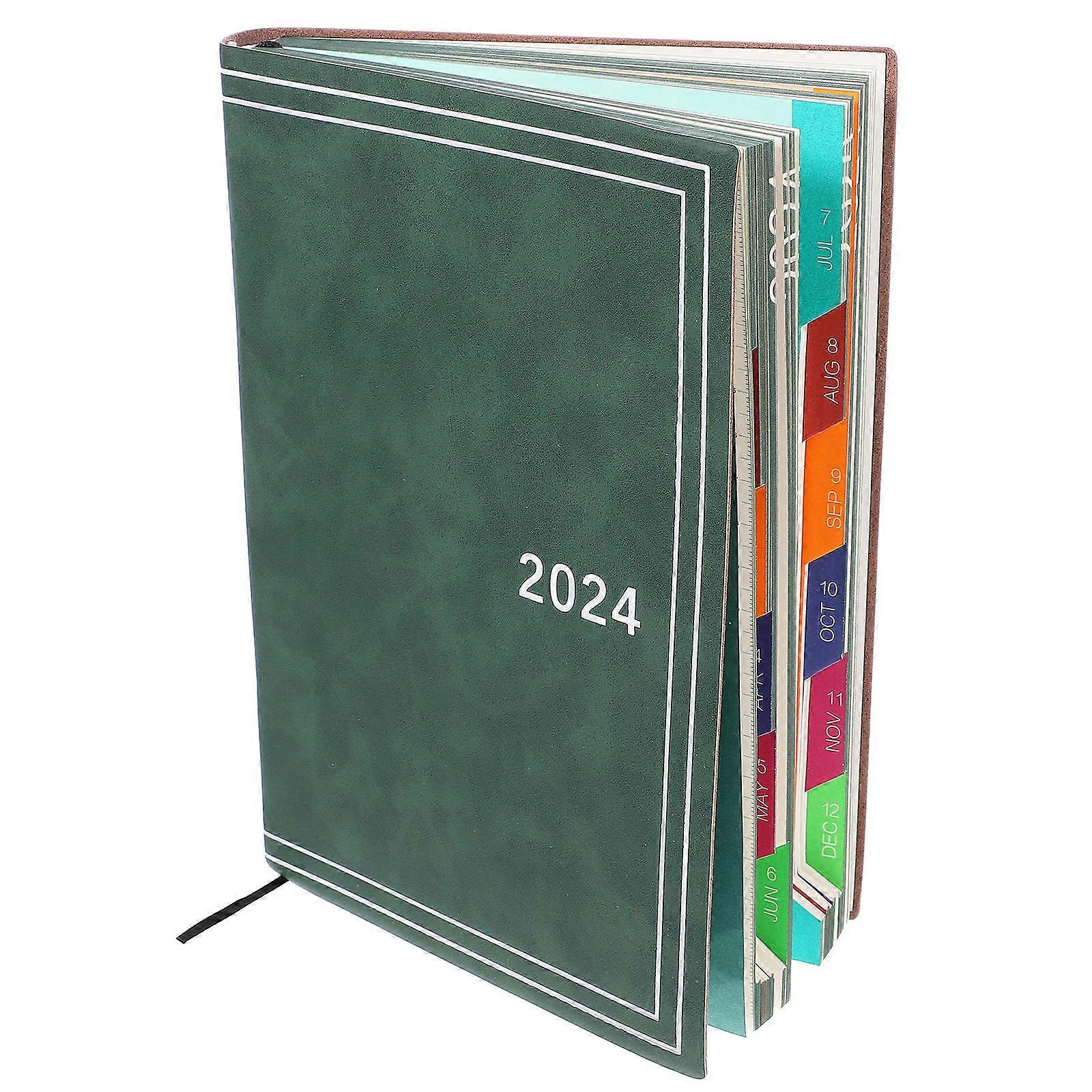 Fitness Planner Workout Journal for Student Multi Color Paper Notebook 2024 Edition