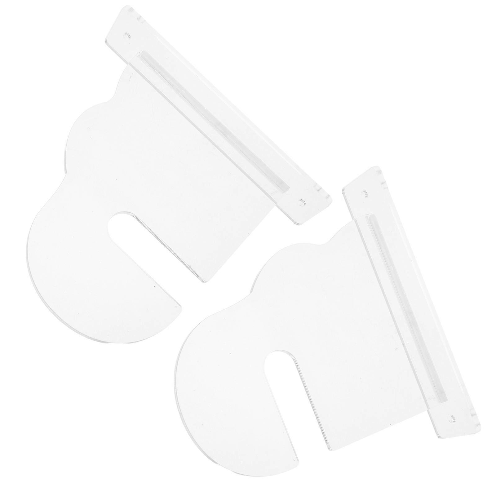 Acrylic Wall Mounted Skateboard Holder for Snowboards & Skateboards – Space Saving, Sturdy & Easy to Install for Home and Garage Organization