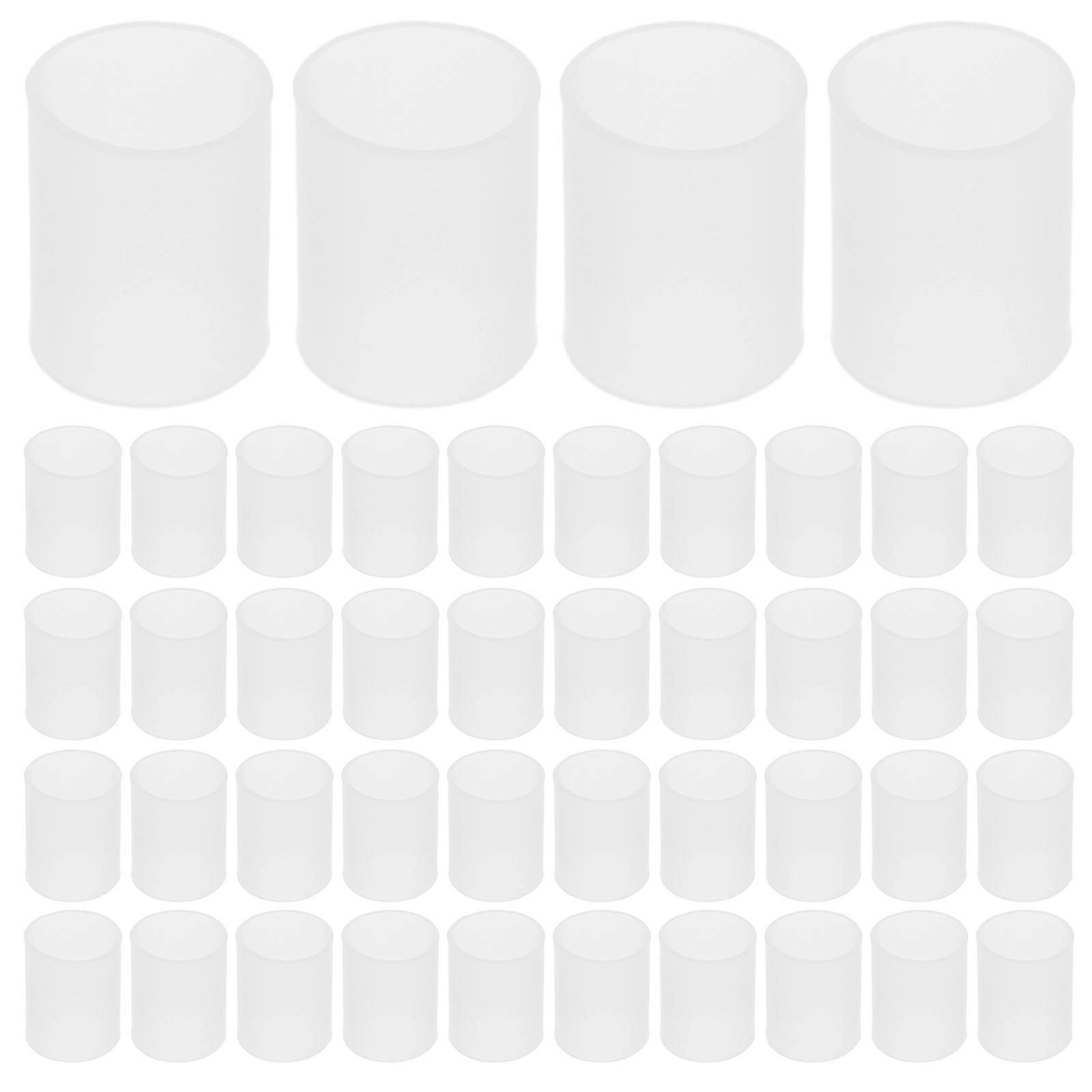 Pillow Flex Inserts Tpe Tube Pillow Stuffing Neck Adjustable Height Transparent 1Set
