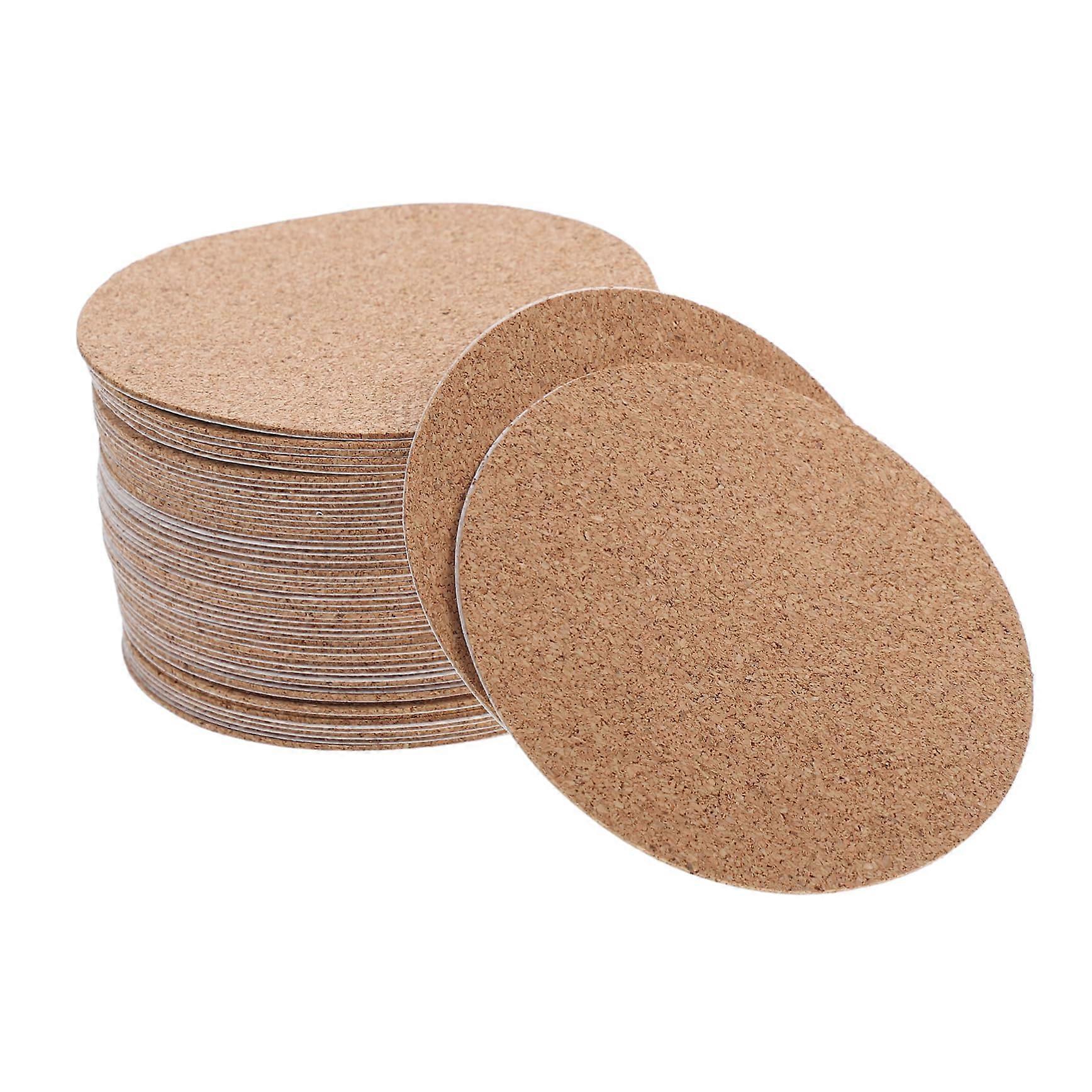 Self-Adhesive Cork Rounds For Wall Art Easy Peel And Stick Cork Circles In Various Sizes