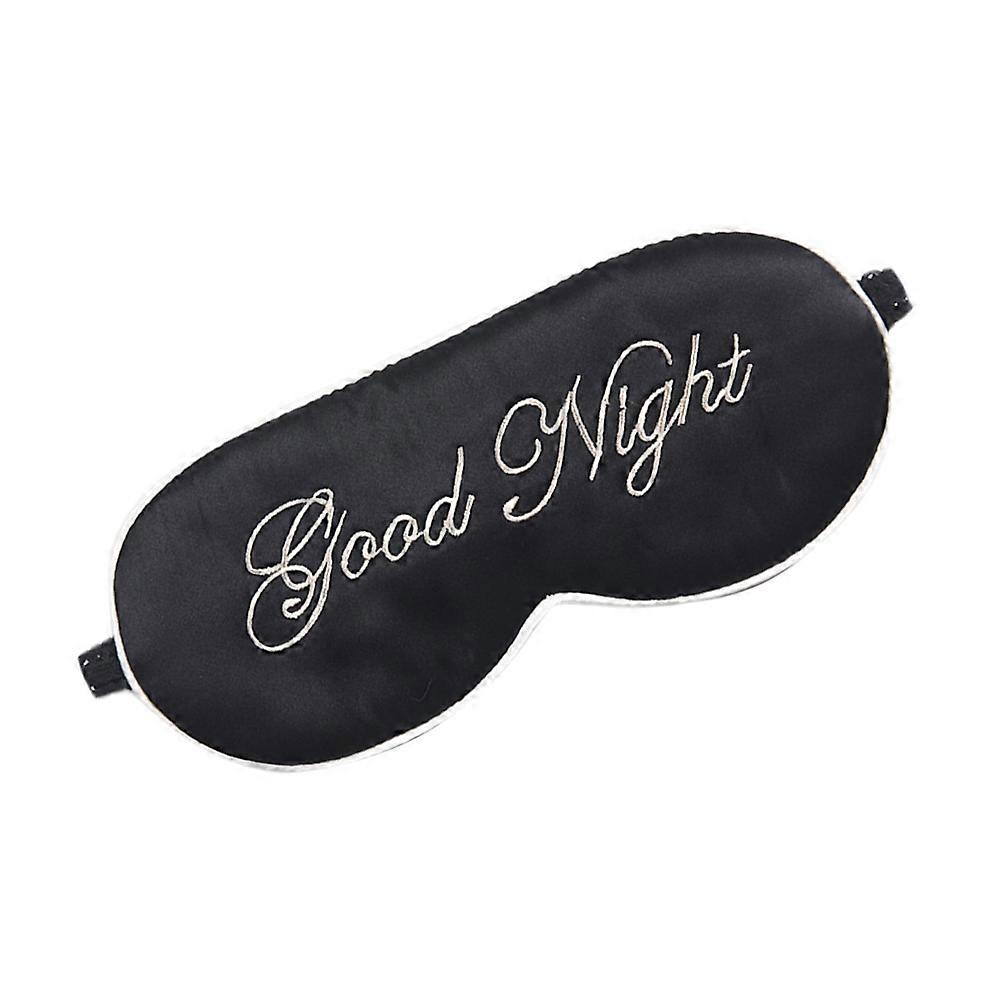 Sleeping Eyeshade Eye Mask For Home Use Black 21.5*9.5CM Light Blocking 1Pcs