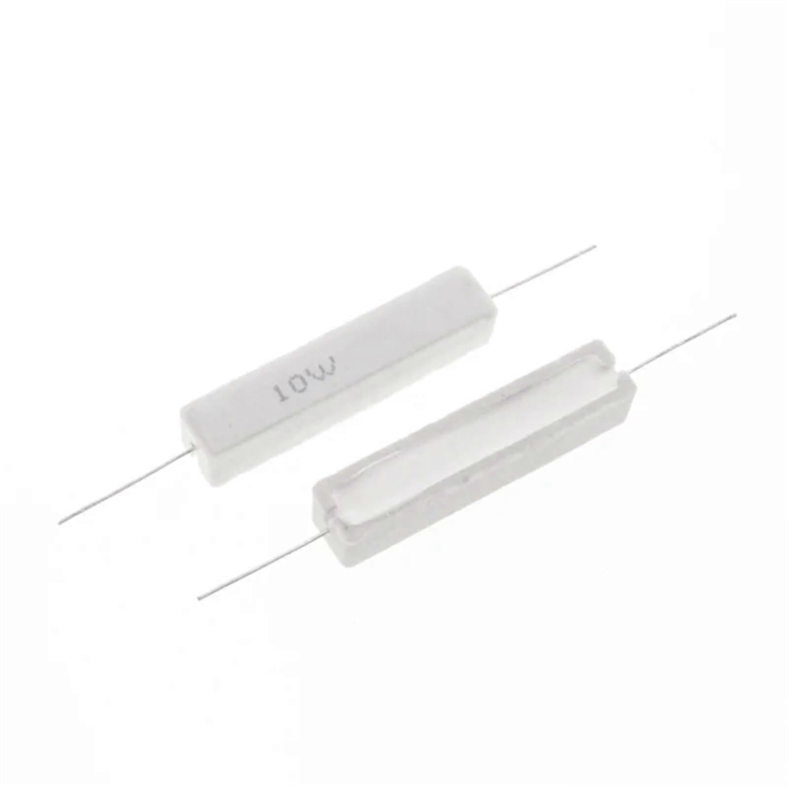 10W Cement Resistor 5% 0.1100K 22R 100R 300R 470R 1K 10K