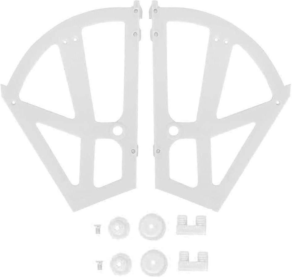 Pair Shoe Cabinet Shelves Home Plastic Hollow Double Shelf Shoe Rack Cabinet Drawer Shoe Rack Shelf Cabinet Hinge White 2025