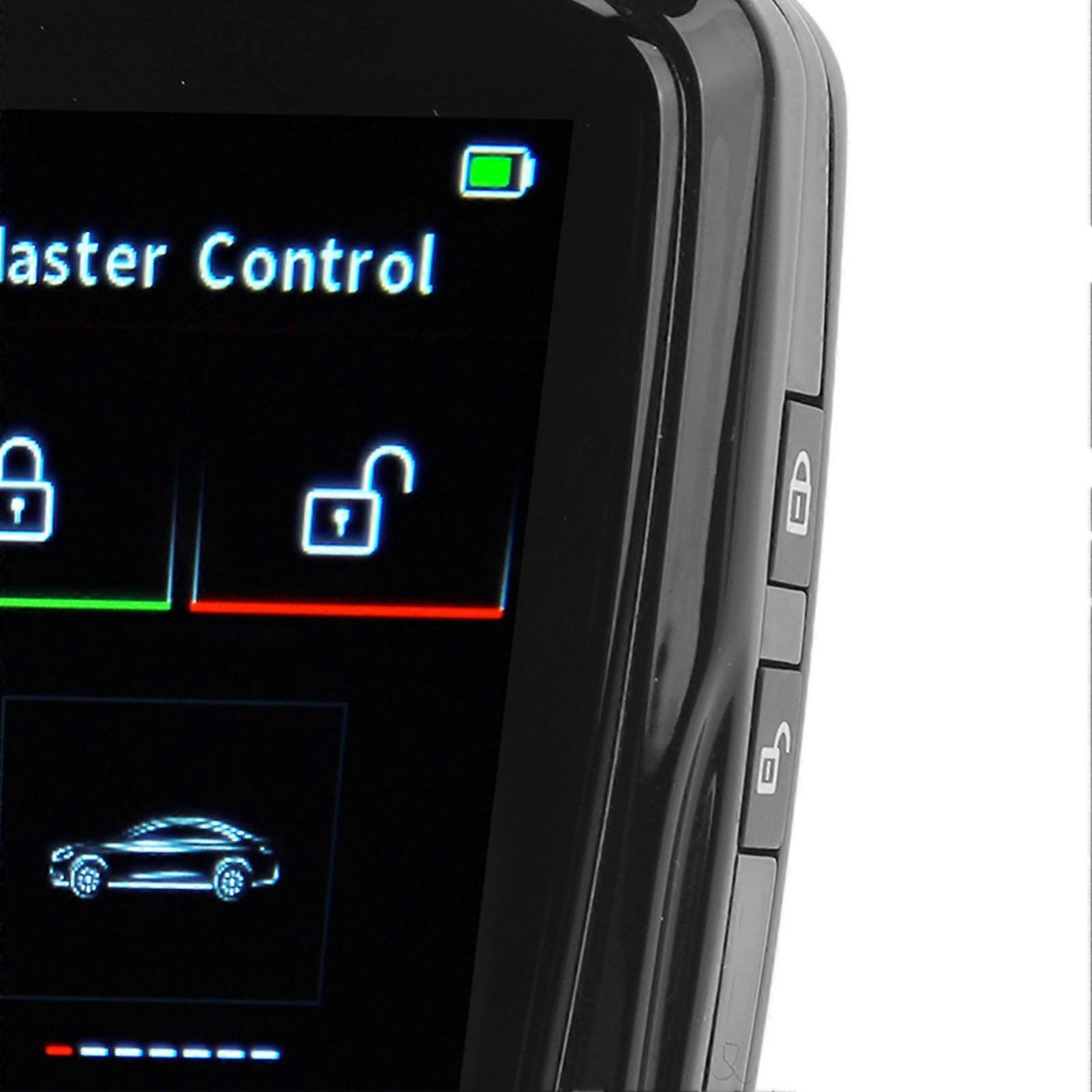 LCD Screen Smart Key Comfortable Keyless Entry Auto Lock Bluetooth 5.0 Universal for One Click Start Car