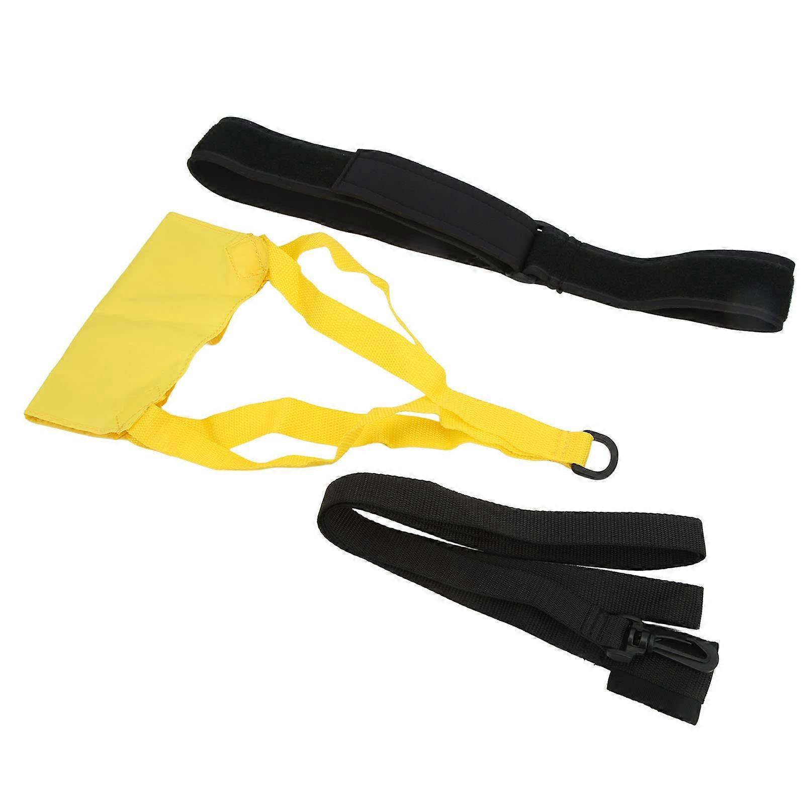 Swim Training Resistance Belt with Adjustable Size for Women, Neoprene and Nylon Fabric, Improve Swim Resistance