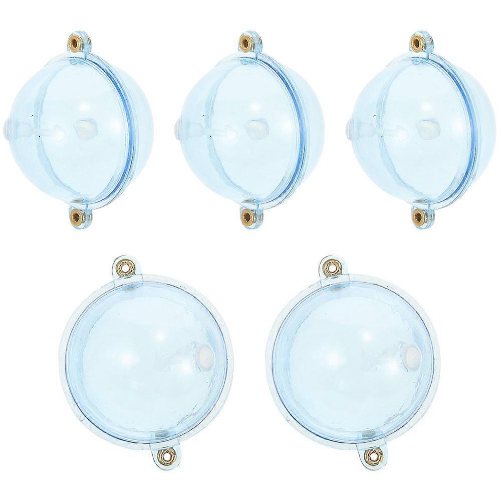 Fishing Float Beads Round Shape Stable Floating Versatile Usage Saltwater Fishing 5Pcs