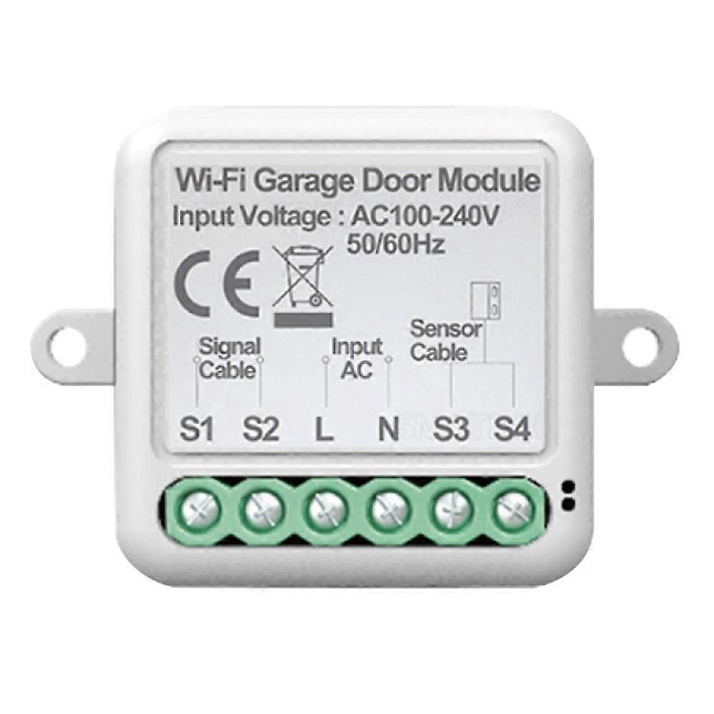 SB012 WiFi Garage Door Controller Voice Control Smart Roller Shutter Control Module Tuya Smart Life Compatible