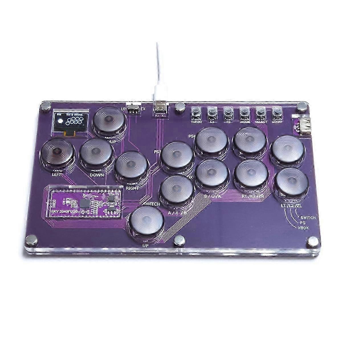 13-Key Joystick Keyboard Arcade Stick Controller for Gaming Console Arcade Fight Sticks