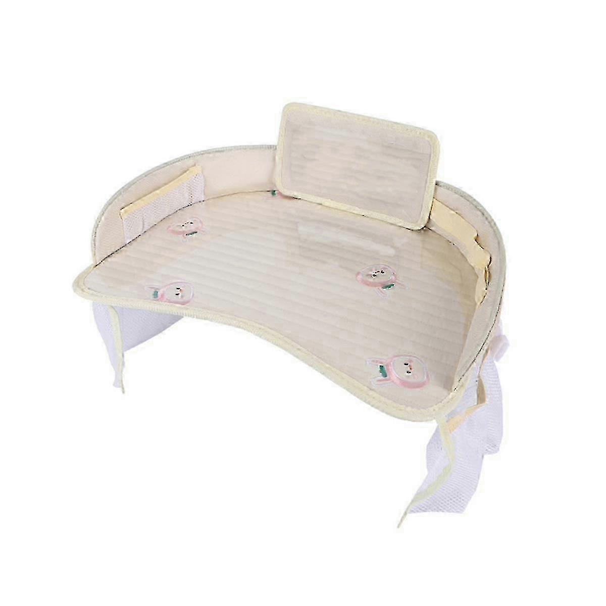 Foldable Waterproof Car Dining Table Tray, Portable Table for Kids in Car