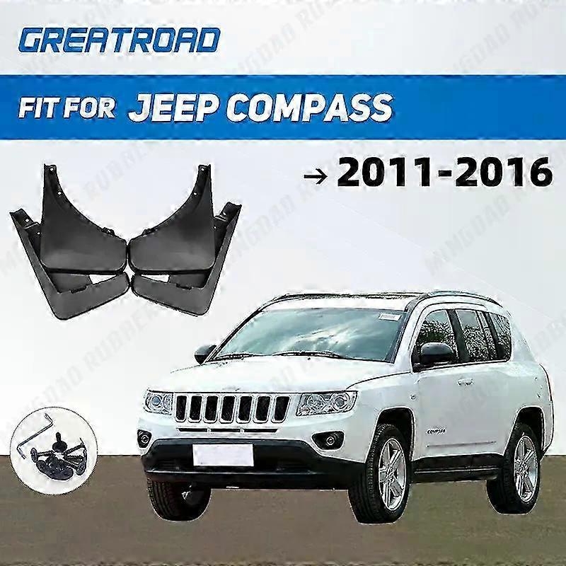 Mudflaps Splash Guards for Compatible Jeep Compass 2011-2016 Car Accessories