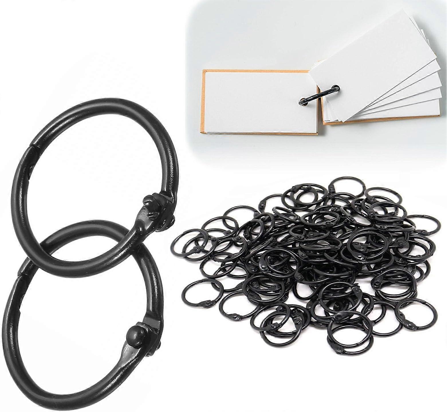 30 Pieces Book Rings, Metal Ring, Binder Rings, Openable Ring