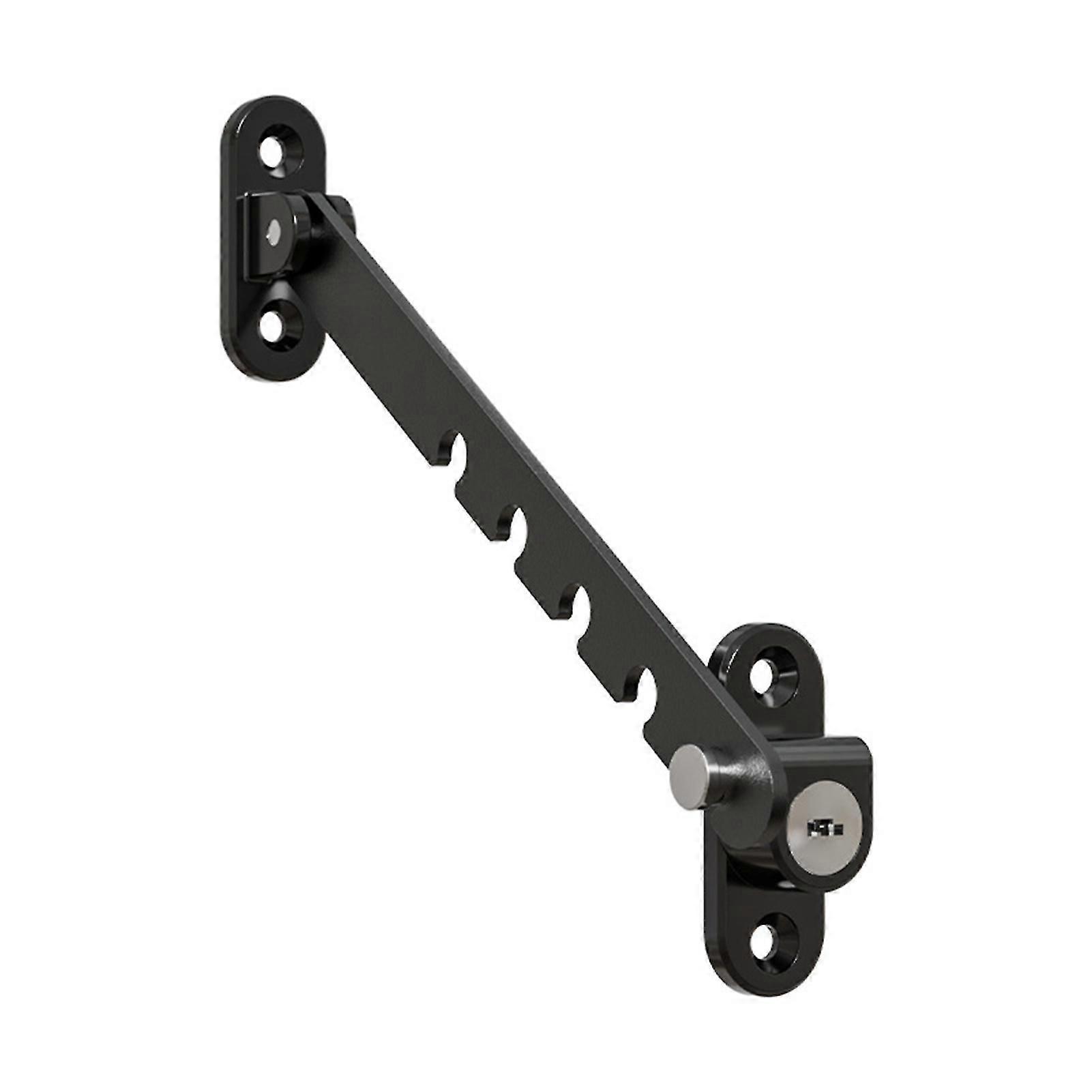 Windproof Inner Window Securitys Lock Rust-proof Easy Installing Safety Lock for Wardrobe