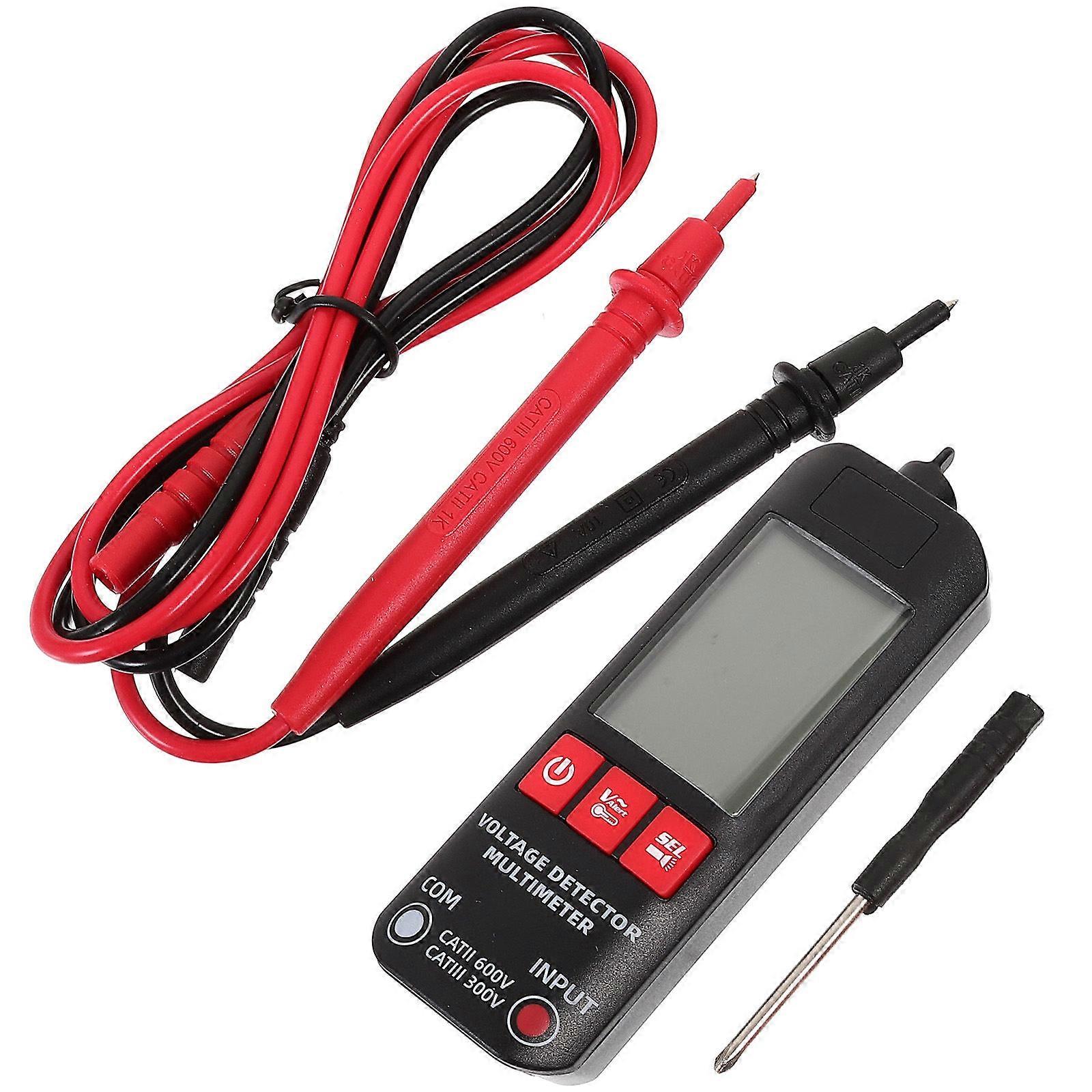 Automatic Smart Digital Multimeter Tester Field Measurement Integrated Design Black Color Resistance Measurement Auto Range 1Pcs