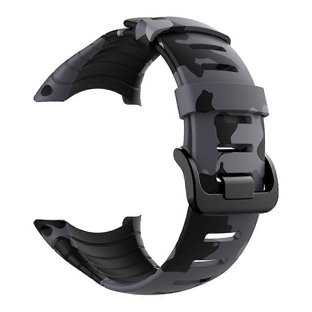 Tpu Watch Strap Camouflage Printed Replacement Band for Smartwatch Use