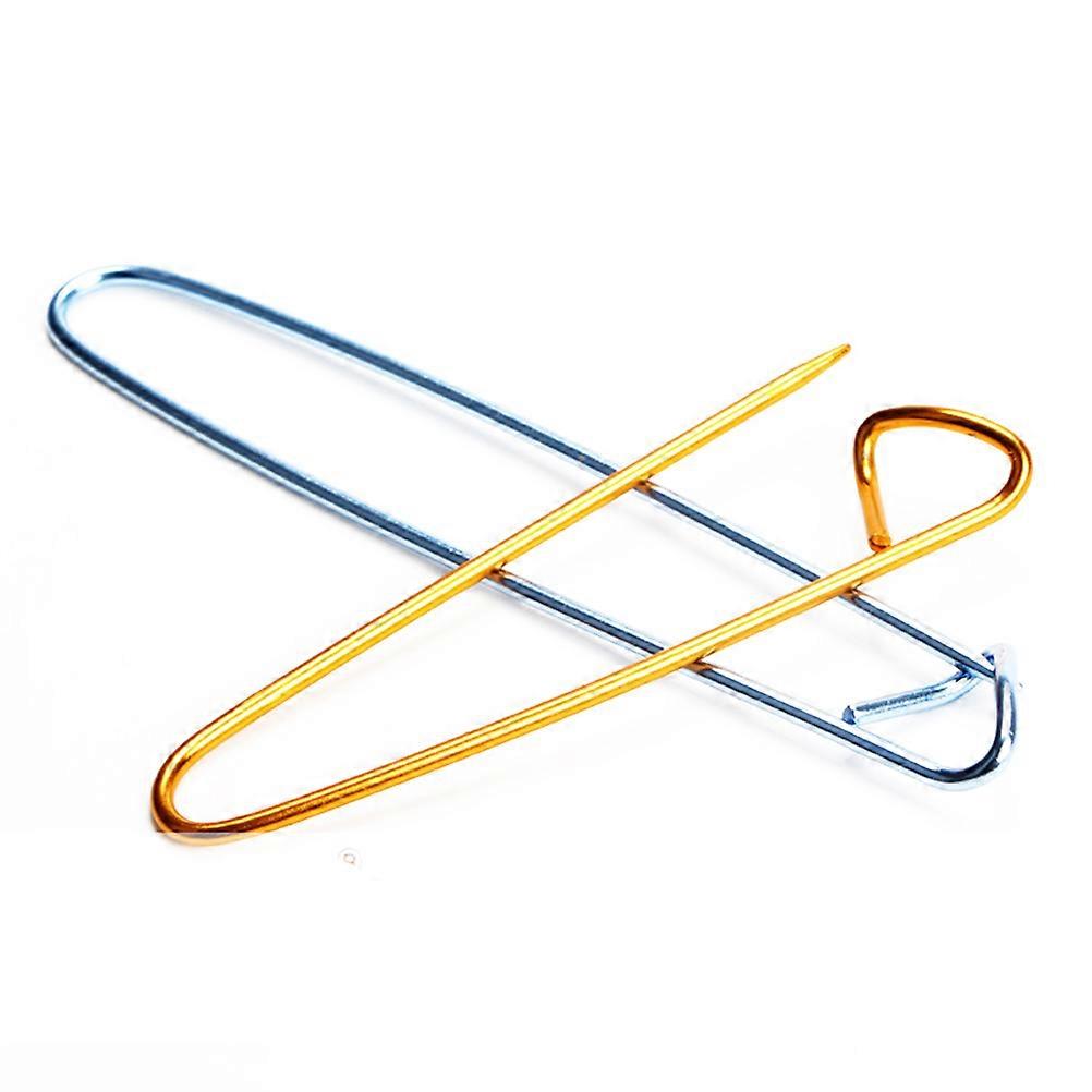 סמני תפר נעילת סרוגה סריגים מחזיק תפר חוט 10.8-12.5 ס"מ 10 יחידות