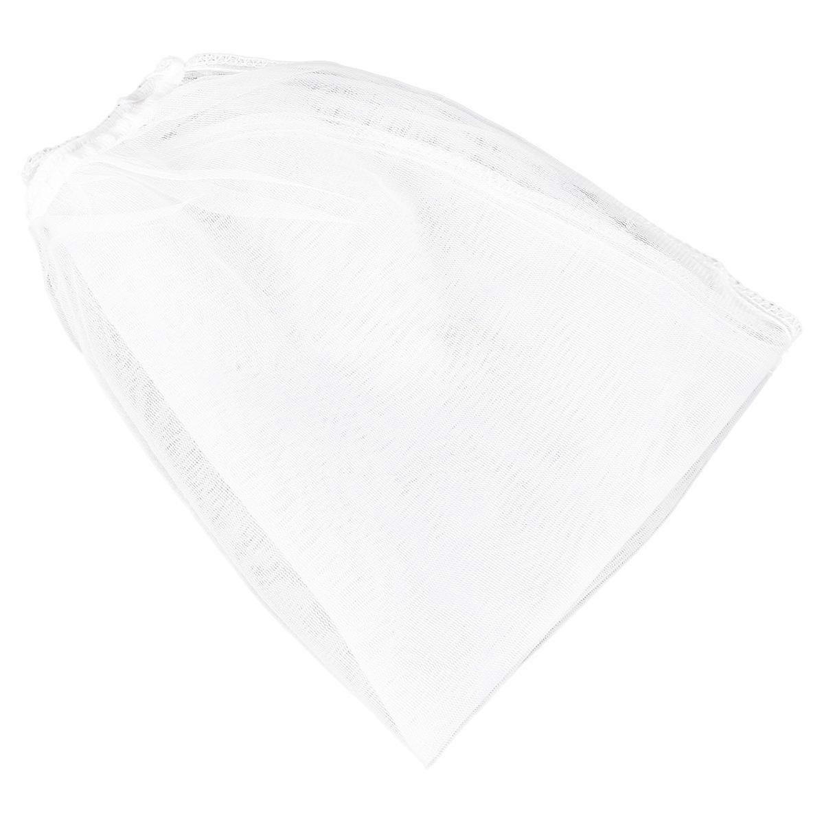 Elastic Nylon Paint Filter Bag with Stretchy Opening for Chemical Liquid Ink Filtration, Food Grade, High Temperature Resistant, Reusable Mesh