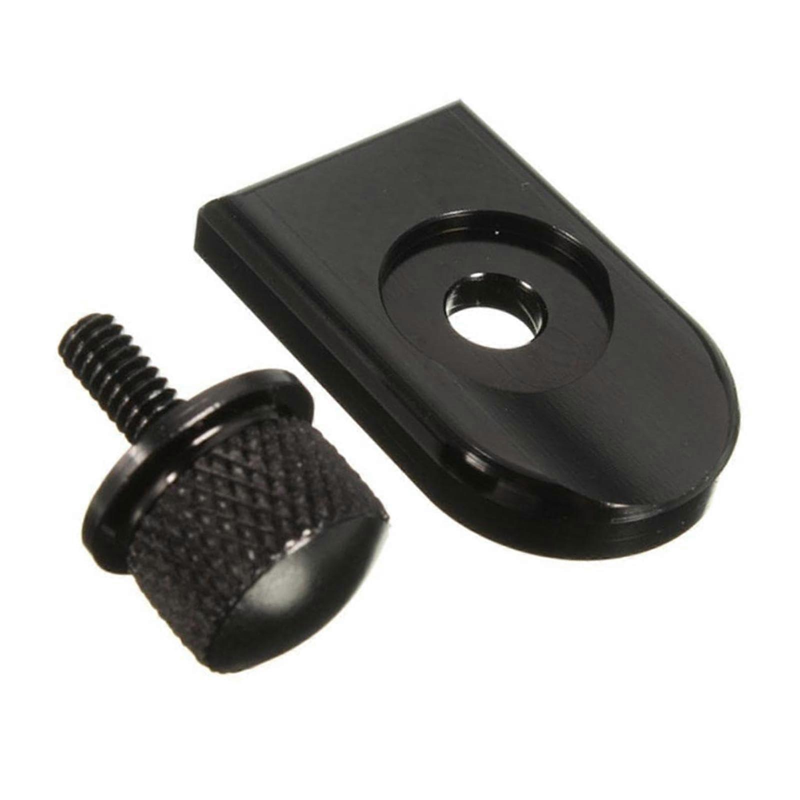 Motorcycle Seat Bolt Universal Replacement Tab Screw For Quick Release Metal Black