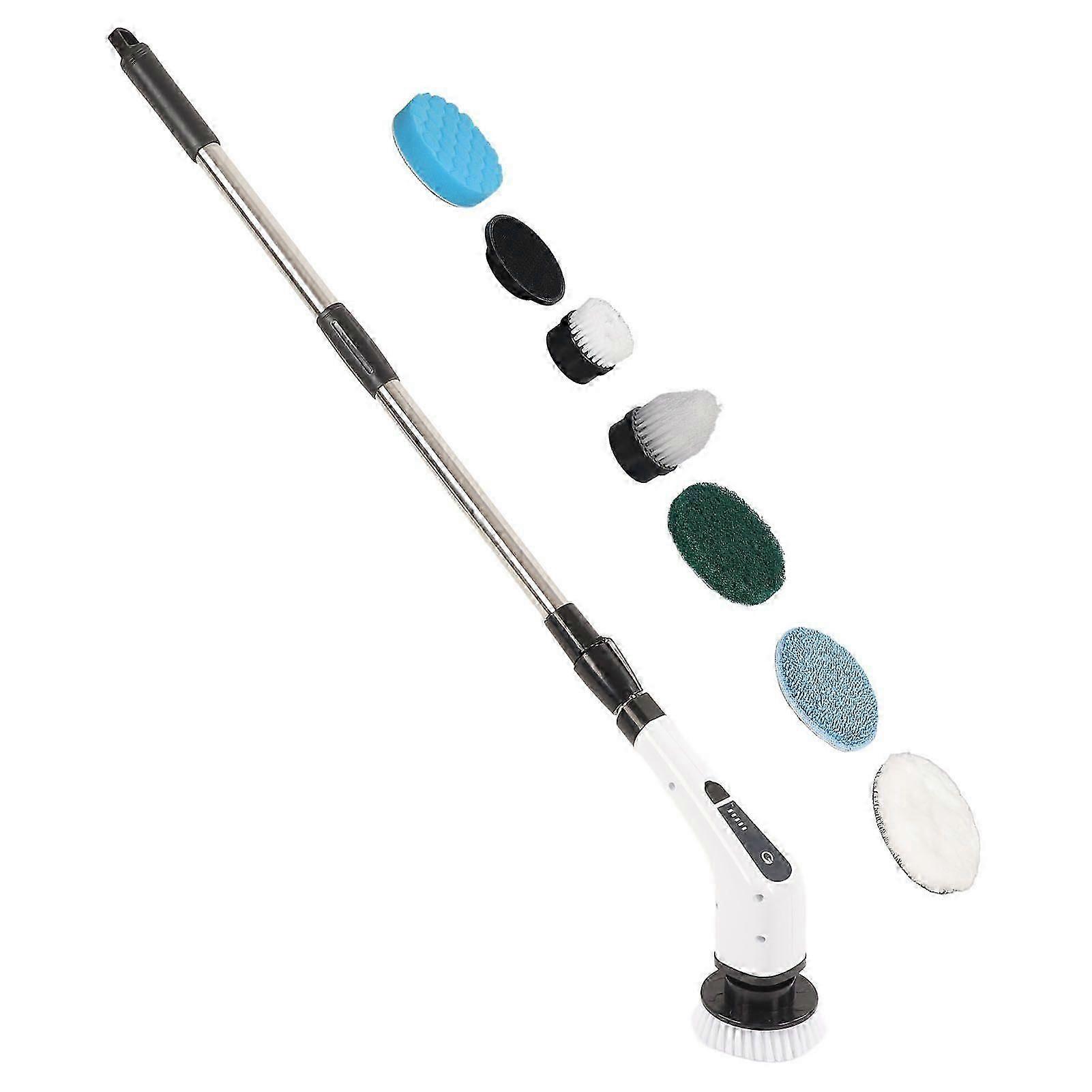 7-in-1 USB Rechargeable Electric Cleaning Brush - Powerful Multi-Surface Scrubber Kit