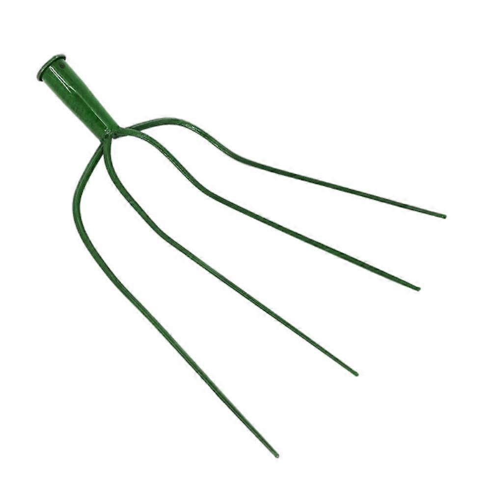 Iron Pitch-Fork for Forking Grass 1 Piece Multifunctional Farm Fork