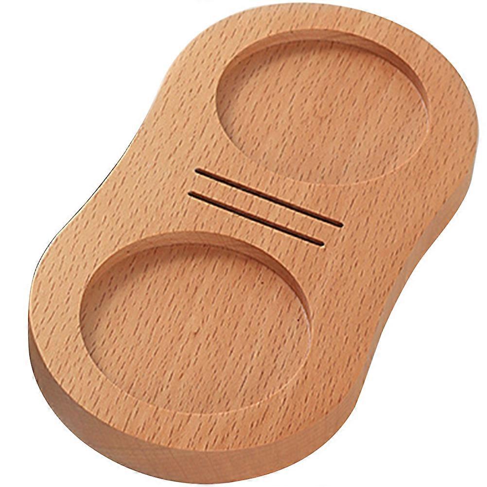 Cappuccino Tamping Station Elegant Tamper Stand Coffee Enthusiasts 1Pcs