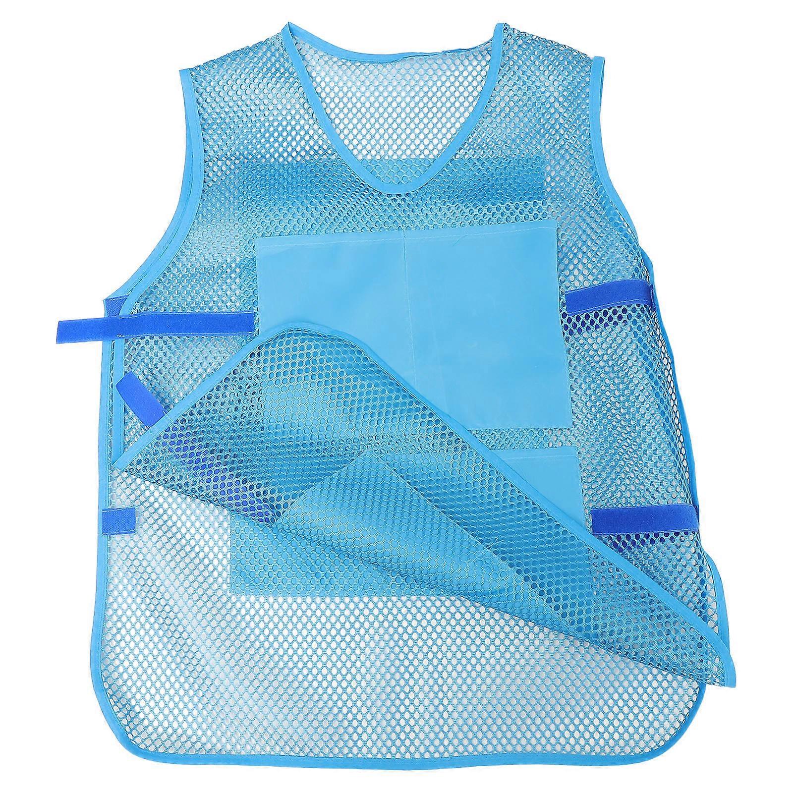 a refined and professional product description based on your input:

 

**Portable Cooling Vest for Men – Reusable Outdoor Cooling Gear with Ice