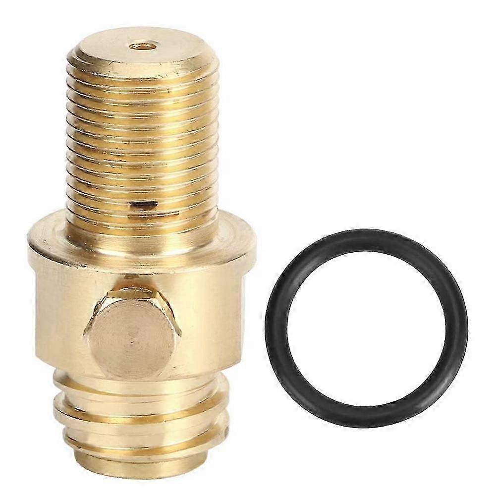 Cylinder Valve CO2 Refill Adapter Converter M18X1.5,   Bottles Cylinder Refill Adapter for S Edition 0710