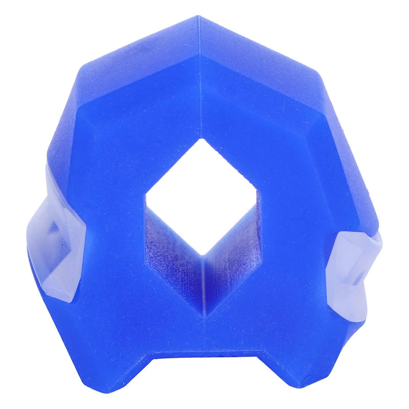 Fitness Face Slimming Masseter Exercise Ball Silicone Jaw Shaping Training Ball SBlue