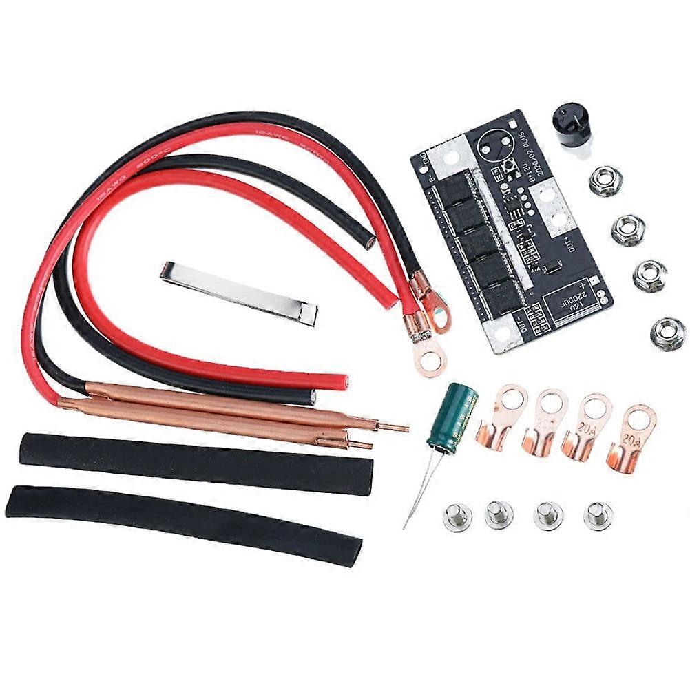 Portable 12V Handheld Spot Welder for DIY Battery and Circuit Board Projects