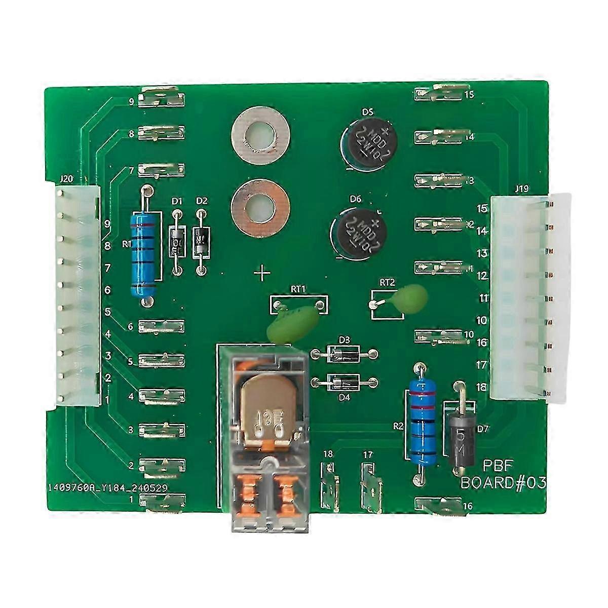 Washer Door Lock Board 120V F370430-1P for HUEBSCH & SPEED QUEEN Washers - Replacement Part for Enhanced Security