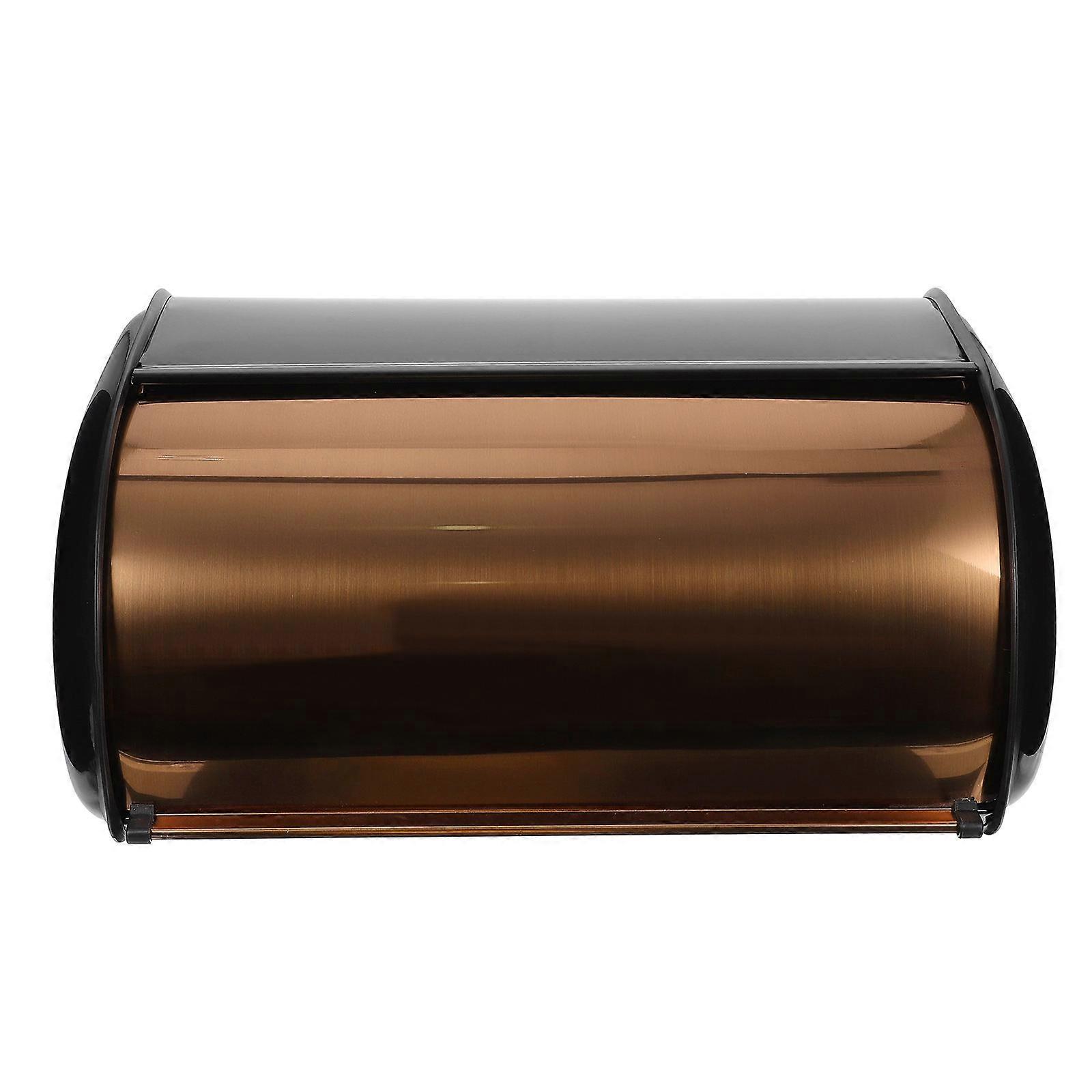 Stainless Steel Lunch Container Moisture-Proof Drum-Shaped Indoor Use 1Pc