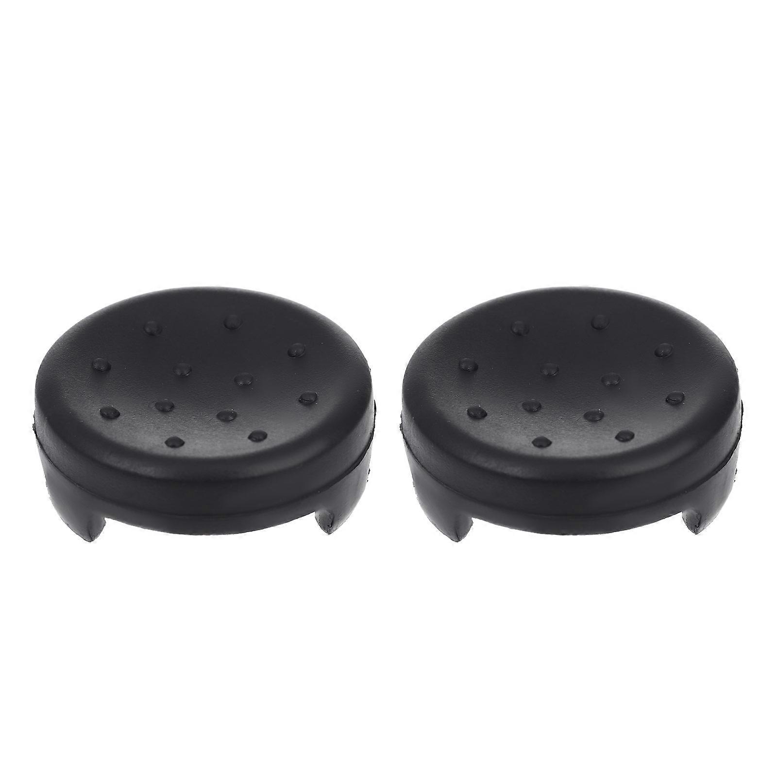 Handle Button Cap Thumb Stick Cover Joystick Thumb Grip Black Color Non-slip Grip 2Pcs