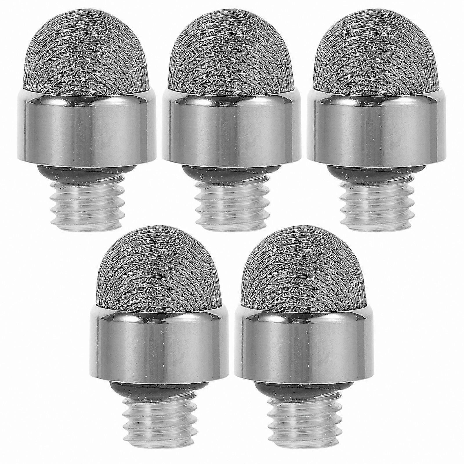 5-Pack Mesh Tip Capacitive Stylus with Inner Thread for Touchscreen Devices