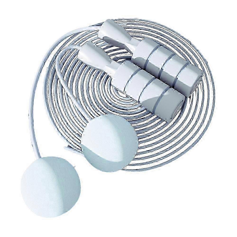 Wireless Jump Rope, 2 in 1 Aerobic Exercise Trainer, Adjustable Lest Trainer,Light Blue Double Use Model