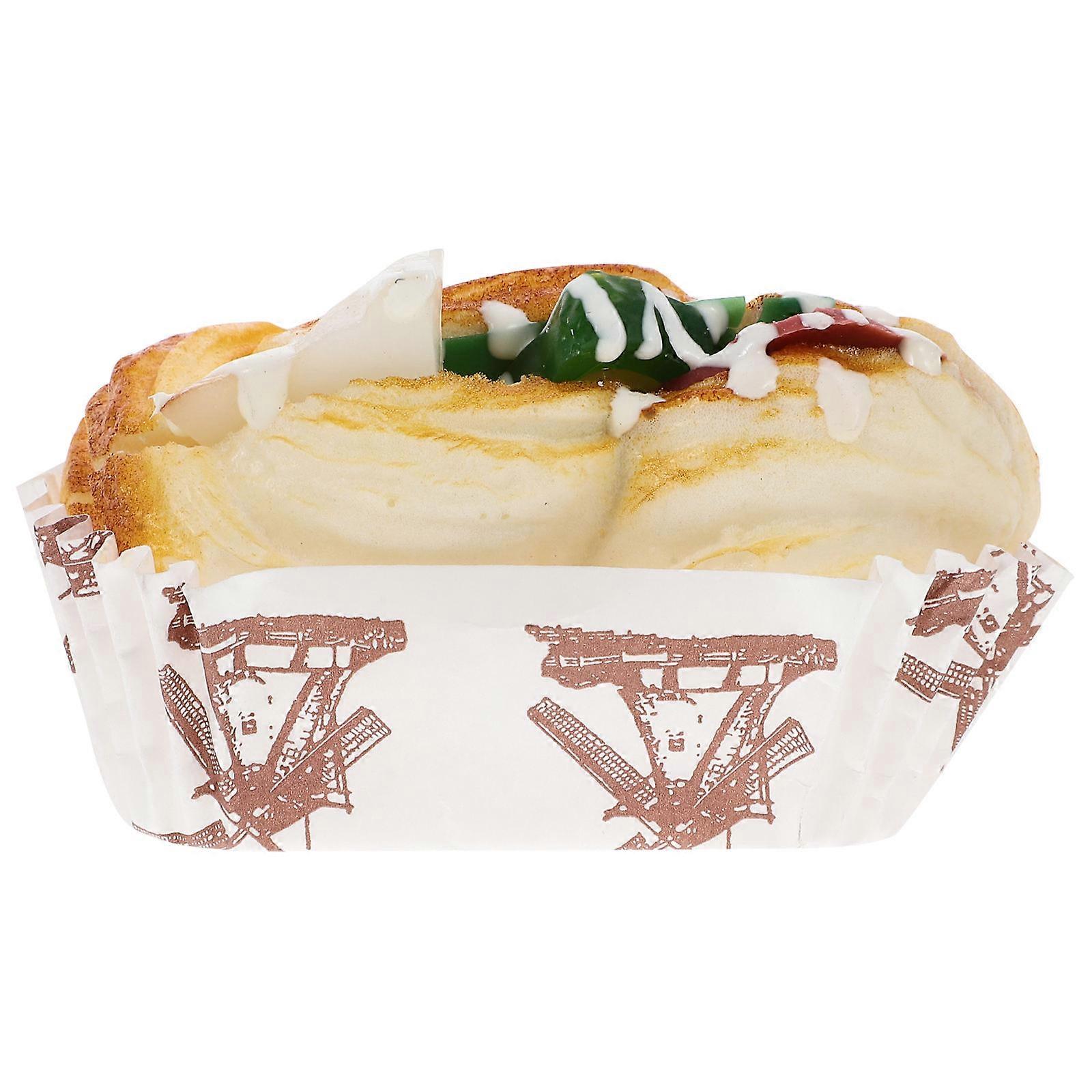 Bread Model Prop PU Multi Simulation Food Model Prop Versatile Display for Decor