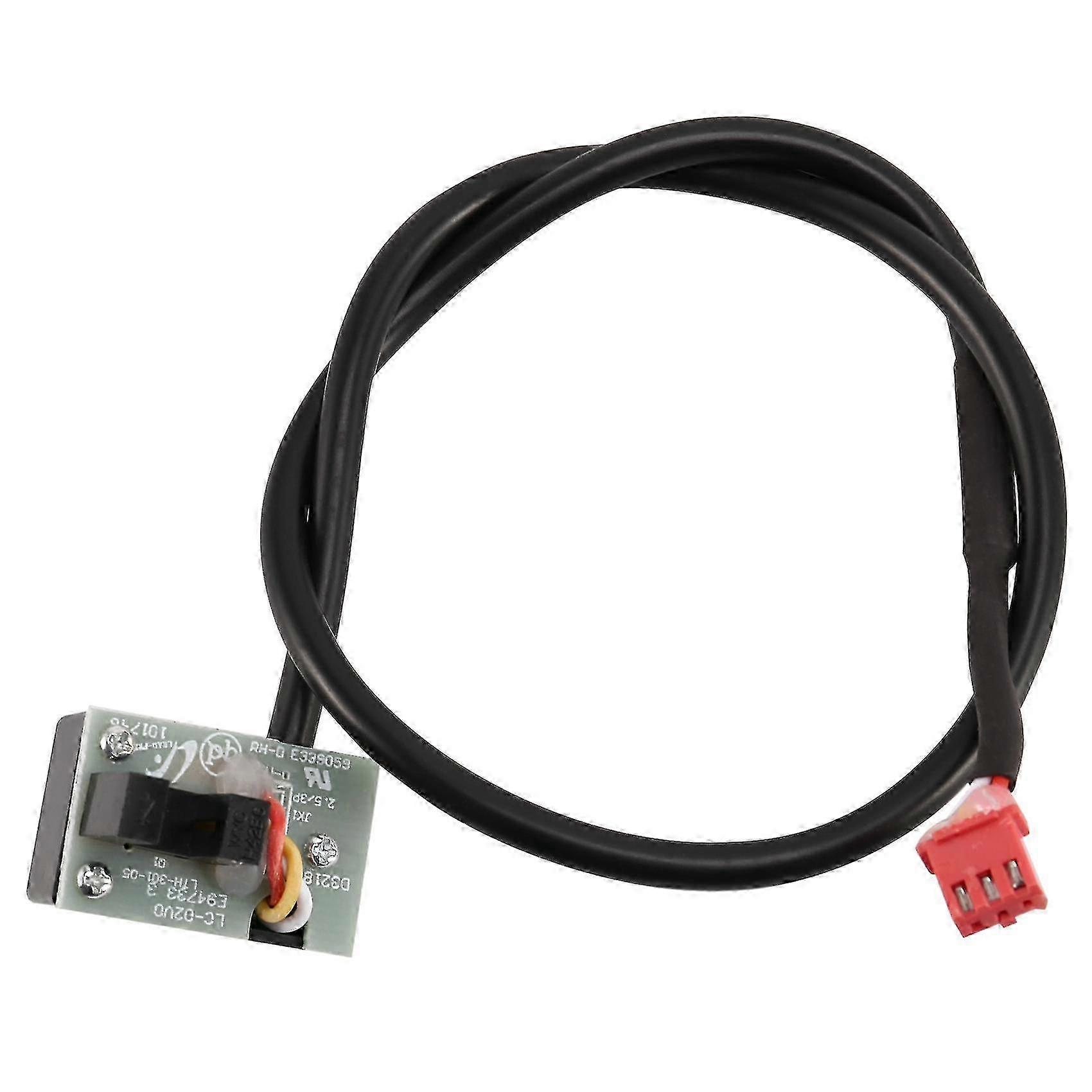 Treadmill speed control sensor with magnetic induction cable