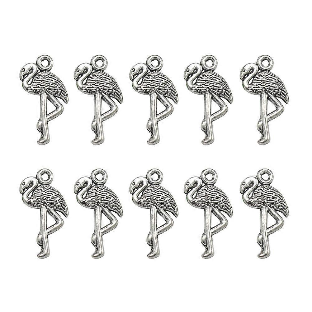 Durable Alloy Pendant Charms for Jewelry Stylish Design 20pcs Silver