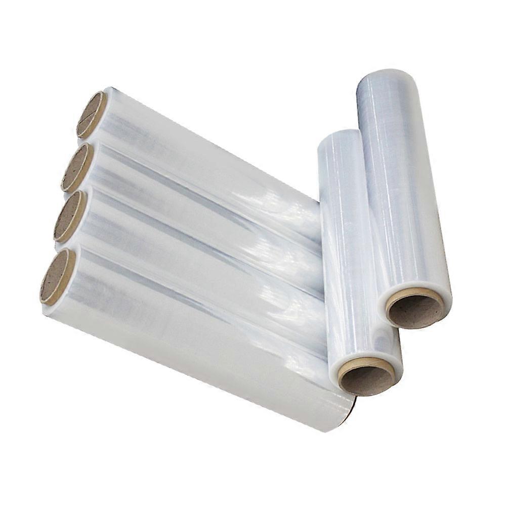 Transparent Selfadhesive Stretch Wrap for Packing with Stretch and Load Retaining Roll 160M