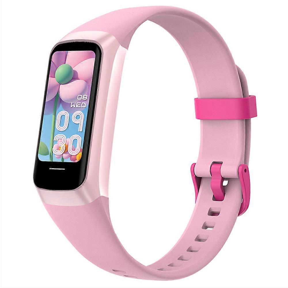 TKdaddy Wish 3 Children Smart Watch Reward System Parent Control App Exercise Monitoring Smart Wristband Pink