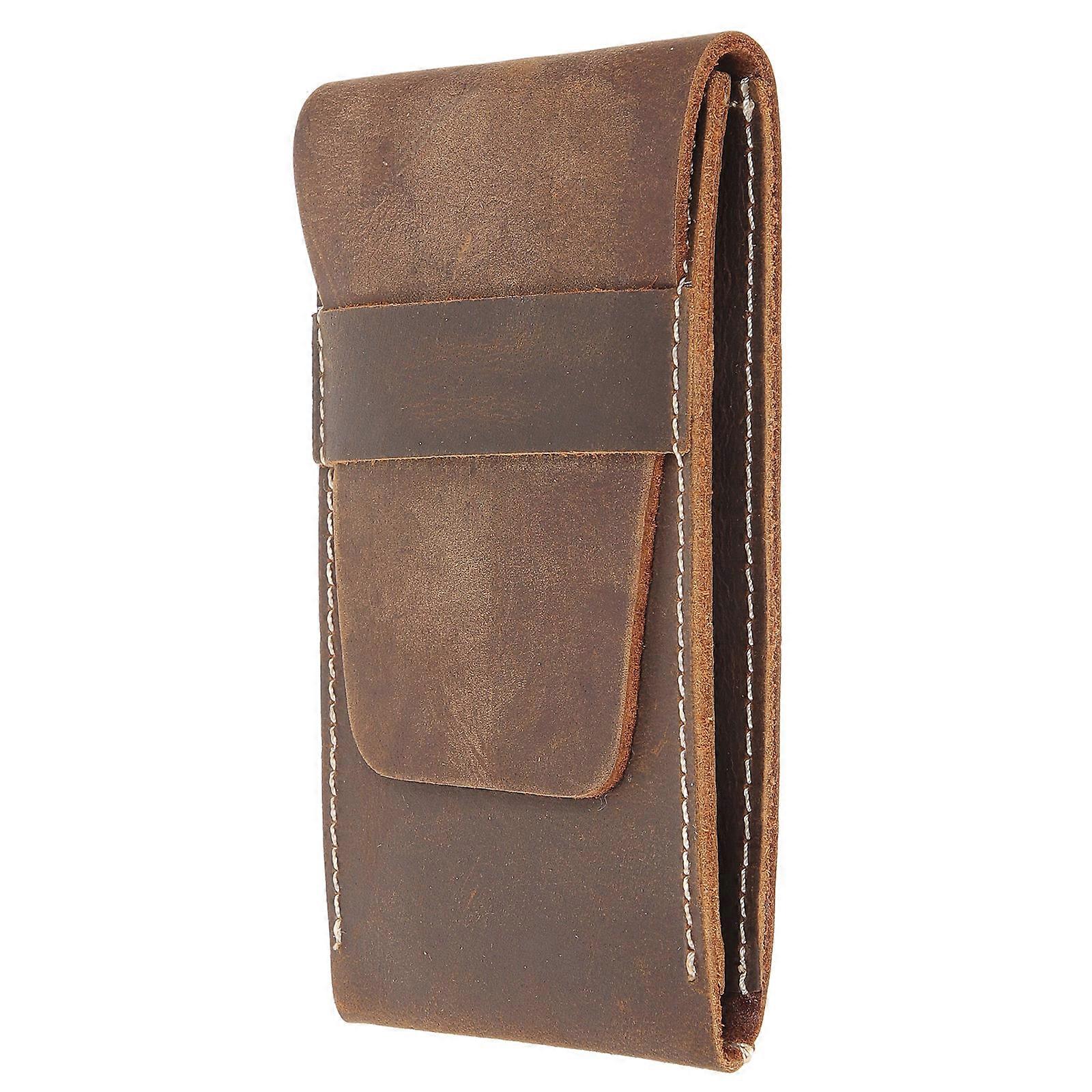 Travelling Watch Box Premium Leather Protective Storage Simplified Design 1Set