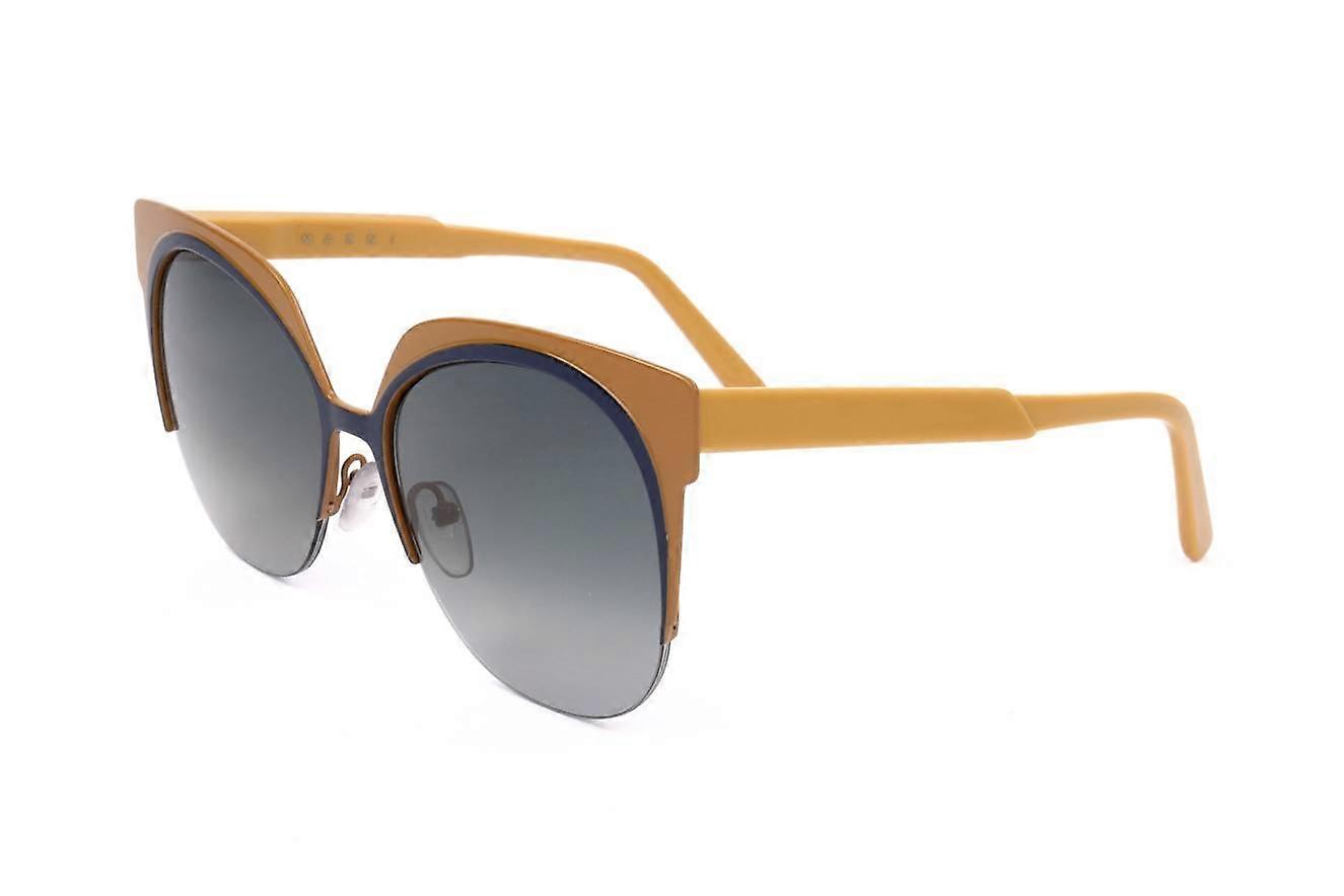 太阳镜 Marni ME101S 728 赭石色/蓝色 56/17/140 WOMAN