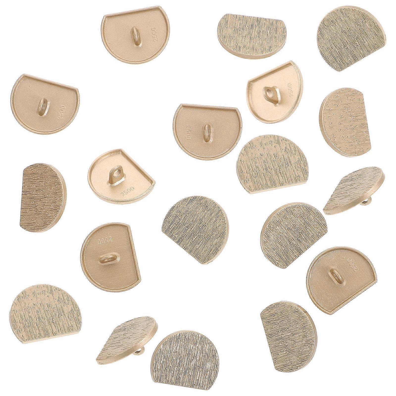Premium Buttons Round Shape Suitable For Coat DIY Activities 2.4x1.9x1.2CM Durable 20Set