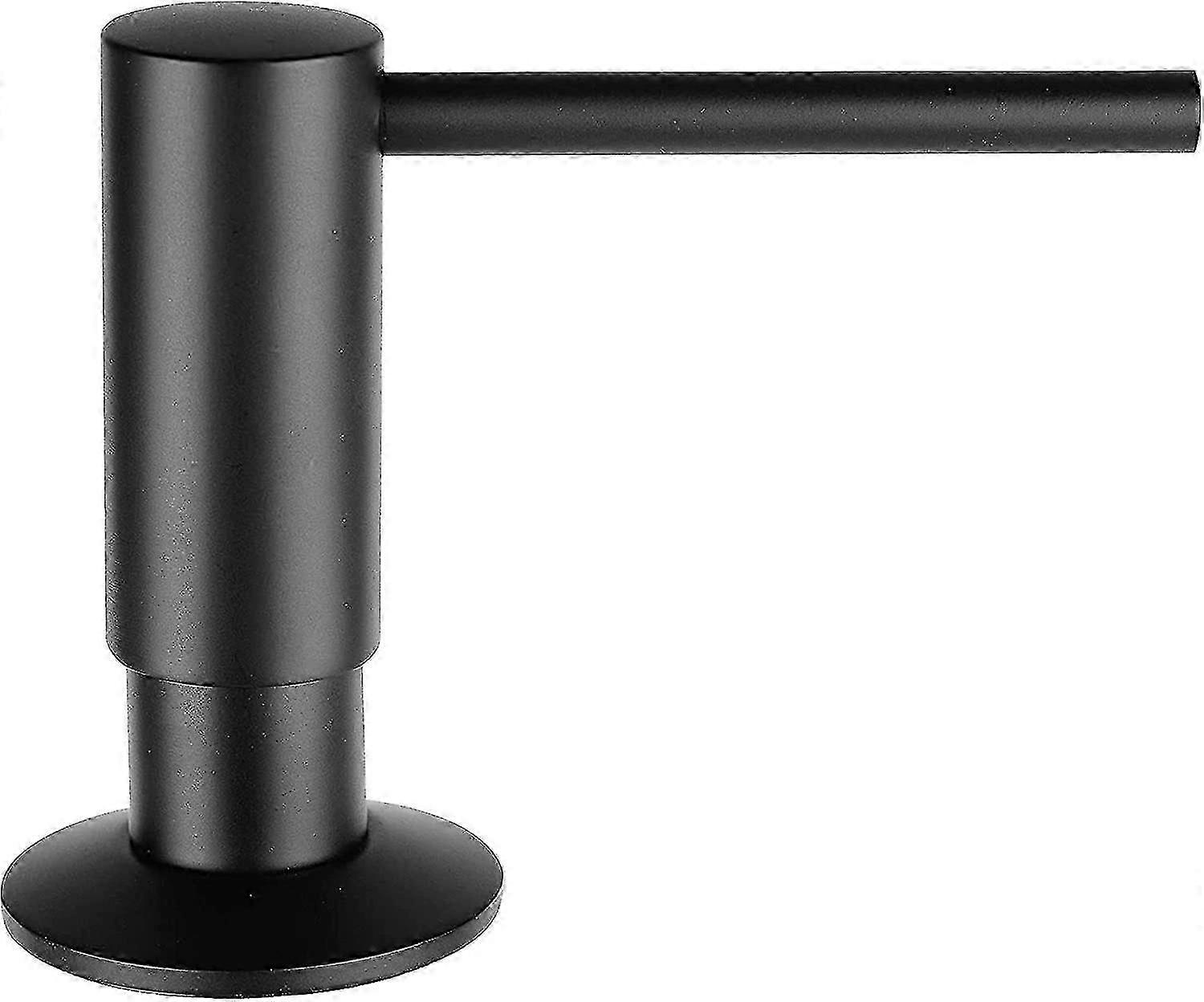 Soap Pump Disinfectant Dispenser 300ml Bottle Kitchen Accessories (black)