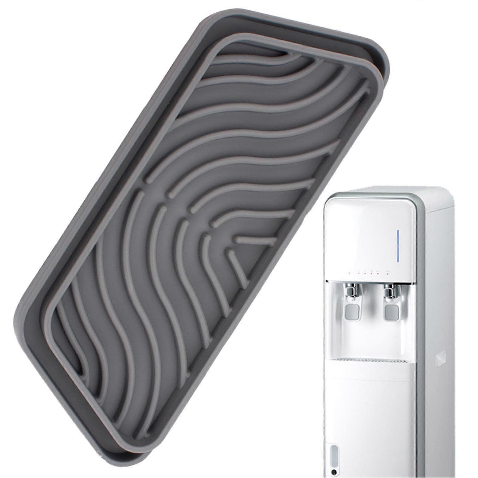 Refrigerator Drip Tray Silicone Splash Guard Pad Quick Drying Mat For Most Refrigerators And Water Dispensers