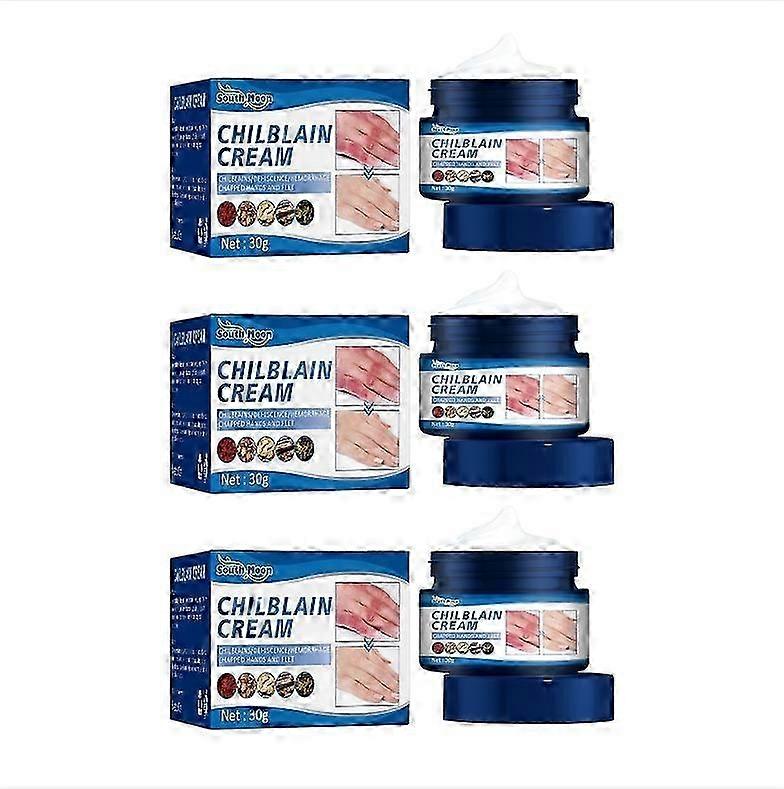 1-3x 30g Chilblain Cream Anti-cracking Frostbite Moisturiser Deep Nourishing