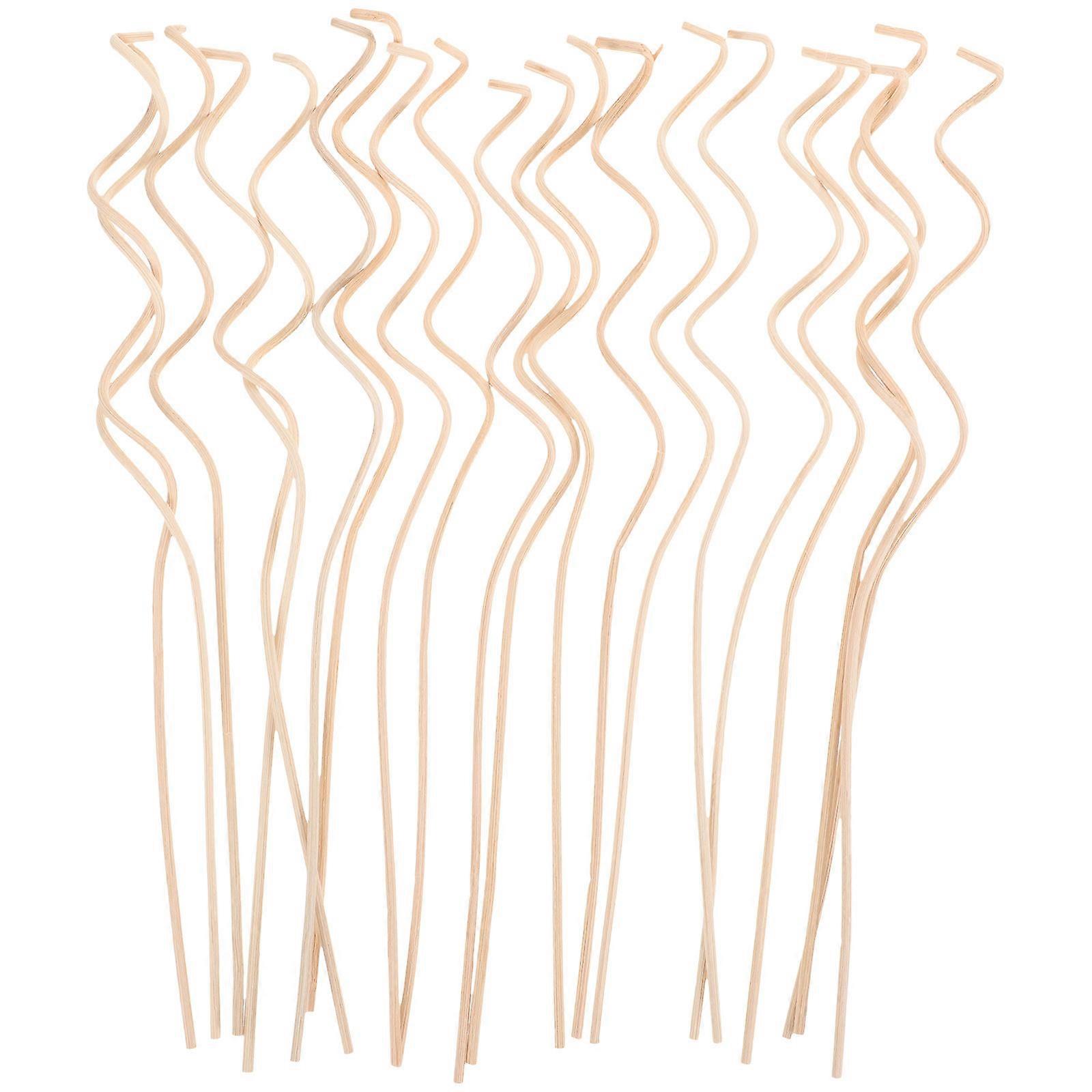Natural Rattan Diffuser Sticks for Aromatherapy and Home Decoration Khaki Color 20 Pieces